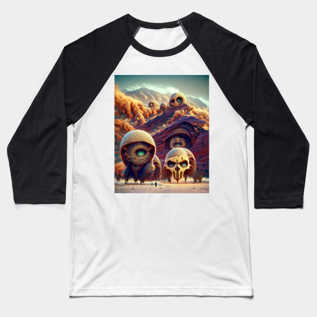 Guardians Of Death Valley Baseball T-Shirt by aetherialdnb